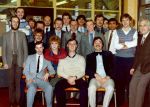 CP Team 1980's<br>Back rows: Paul Franklin, Keith Sephton, Gareth Robinson, Keith Tulsie, Ron Plant, Hadyn Collings<br>Third row: Frank Williams, Vince Jones, Rick Howarth, Ernie Jackson, Peter Patel<br>Second row: Geoff Dunne, Pete Mabey, Alan Campbell, George Mobey<br>Front row: Karl Highcock, Marianne ?, Colin Woodbridge, Kevin Grimshaw, Des Taylor